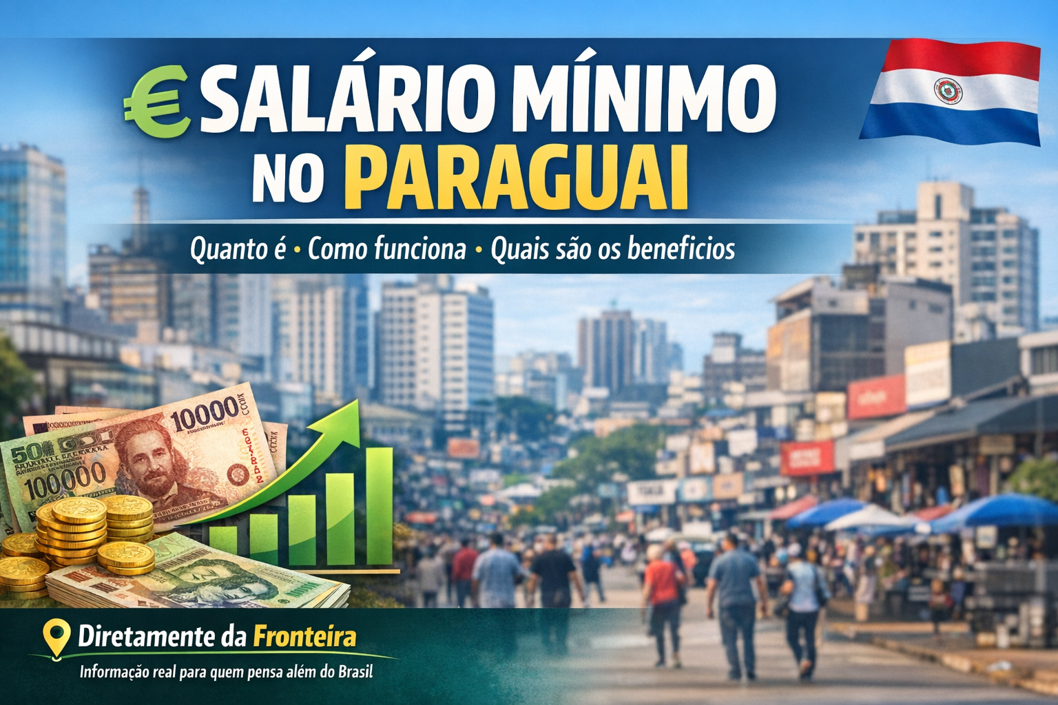 Quanto é o salário mínimo no Paraguai e quais são seus benefícios ...